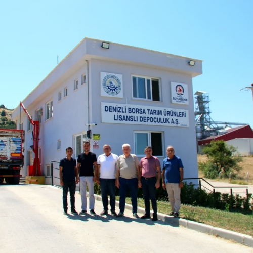 DENİZLİ TİCARET BORSASI LİSANSLI DEPOLARIYLA ÜRETİCİNİN YANINDA