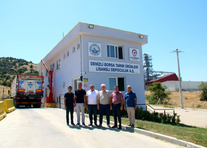 DENİZLİ TİCARET BORSASI LİSANSLI DEPOLARIYLA ÜRETİCİNİN YANINDA
